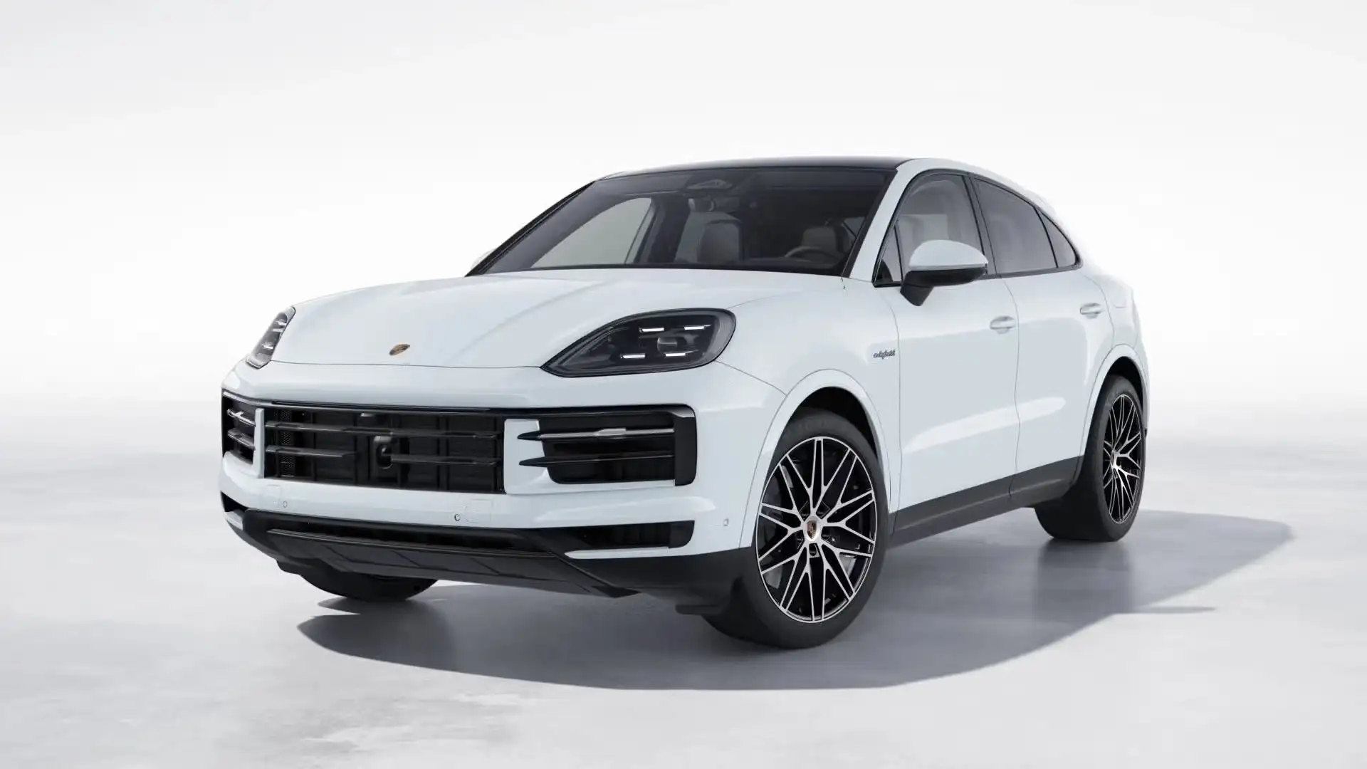 Porsche Cayenne Coupe Hybrid 470cv-HUP-Gancio Traino-Chiusura Soft Blanc - 1