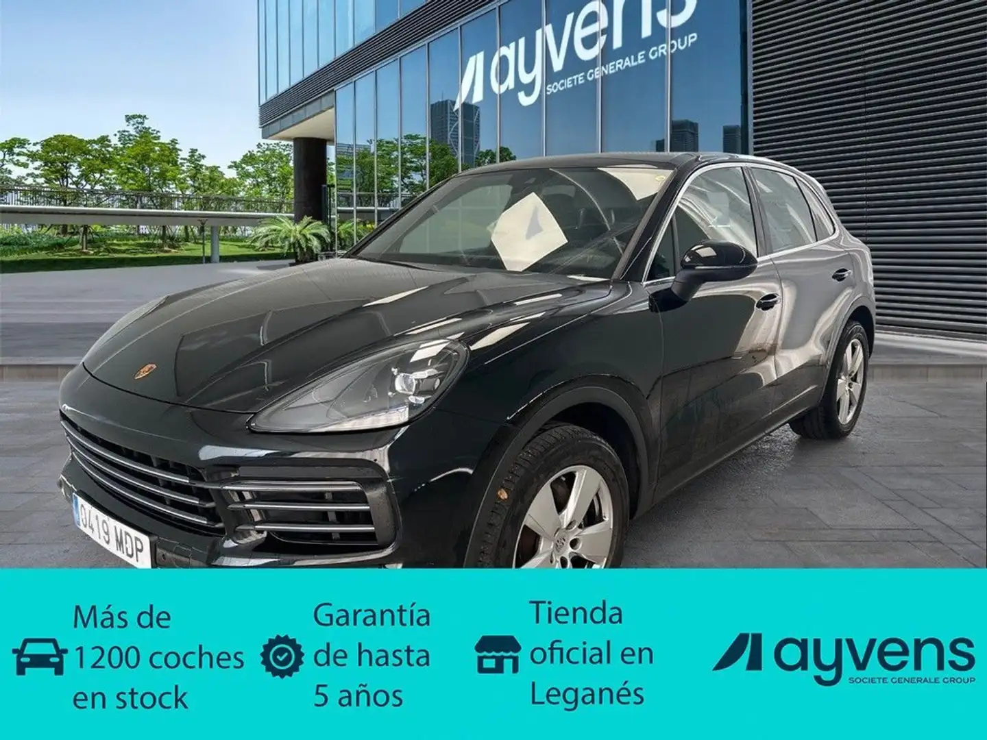Porsche Cayenne Aut. Negro - 1