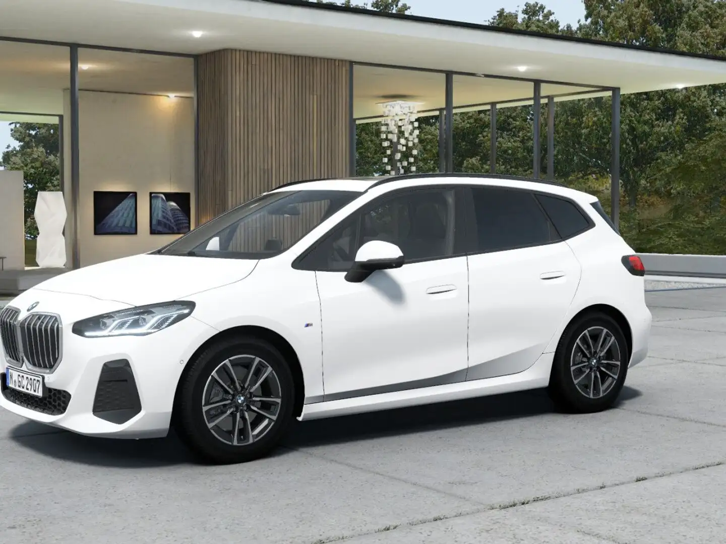 BMW 223 i xDrive Active Tourer Sportpaket Bluetooth HUD Bílá - 1