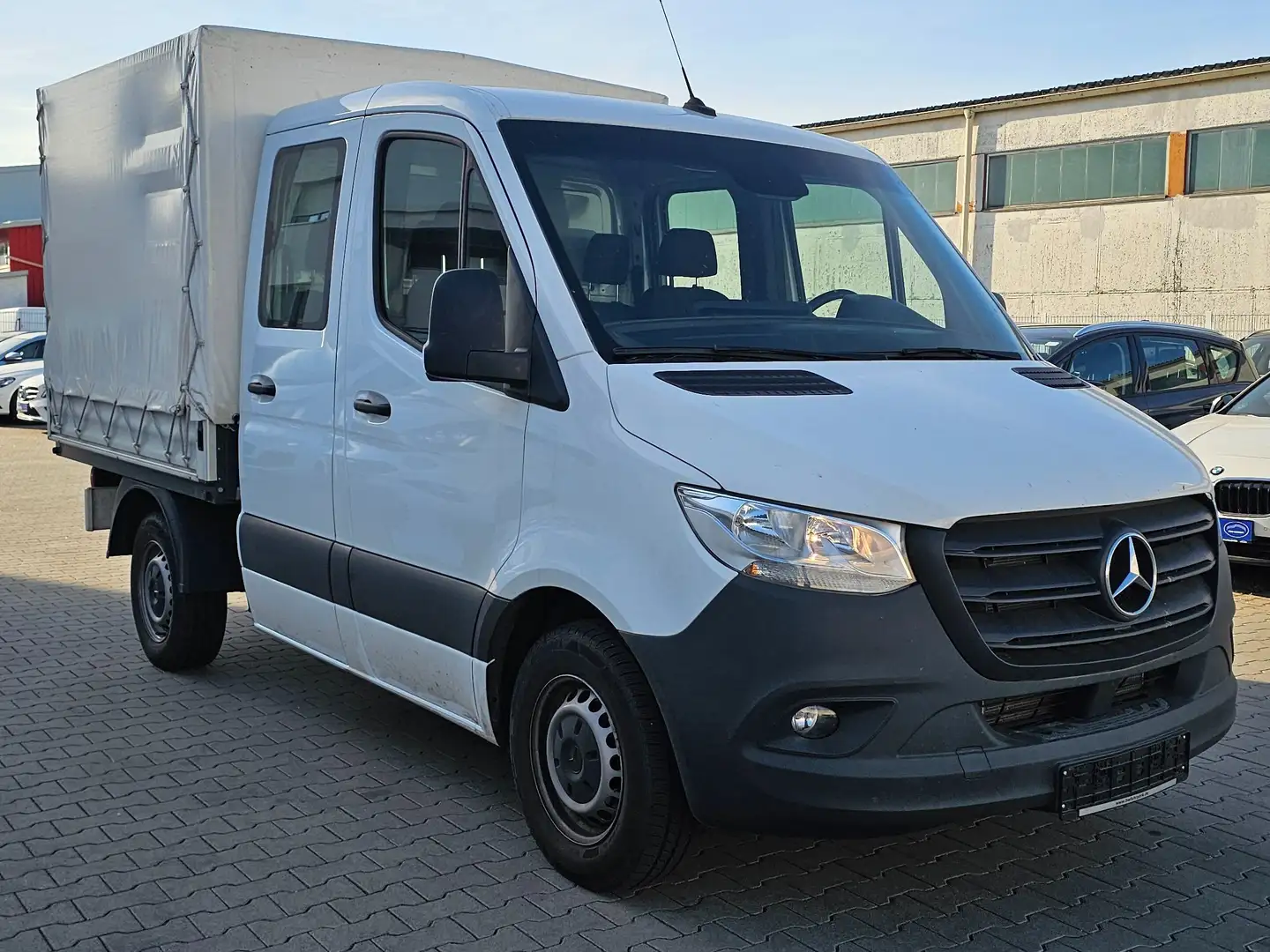 Mercedes-Benz Sprinter CDI RWD Dopelkabine-Pritsche 7Sitze Blanc - 1