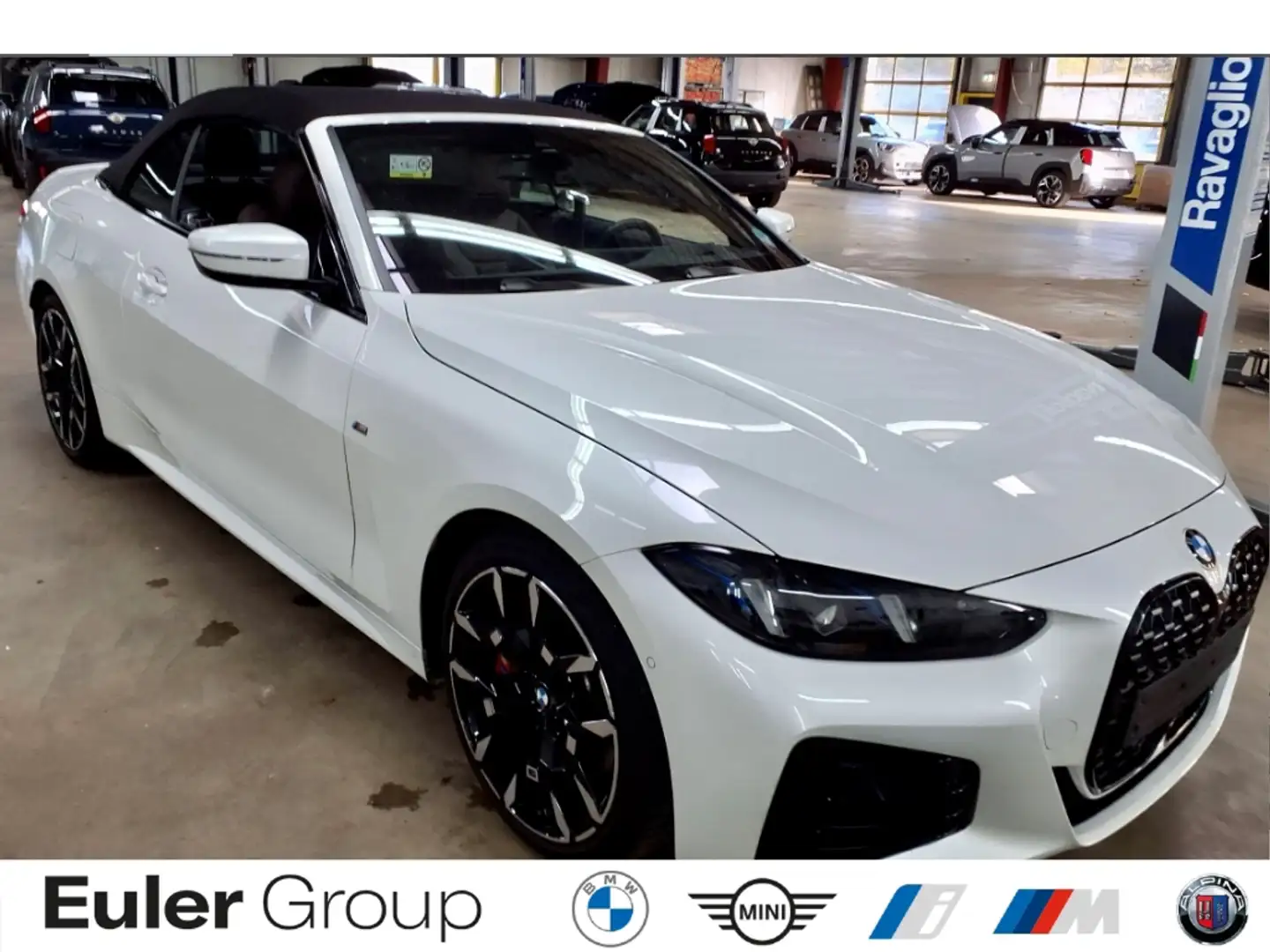 BMW 430 i xDrive Cabrio M Sport Pro 19'' StandHzg H/K LCPr Weiß - 1