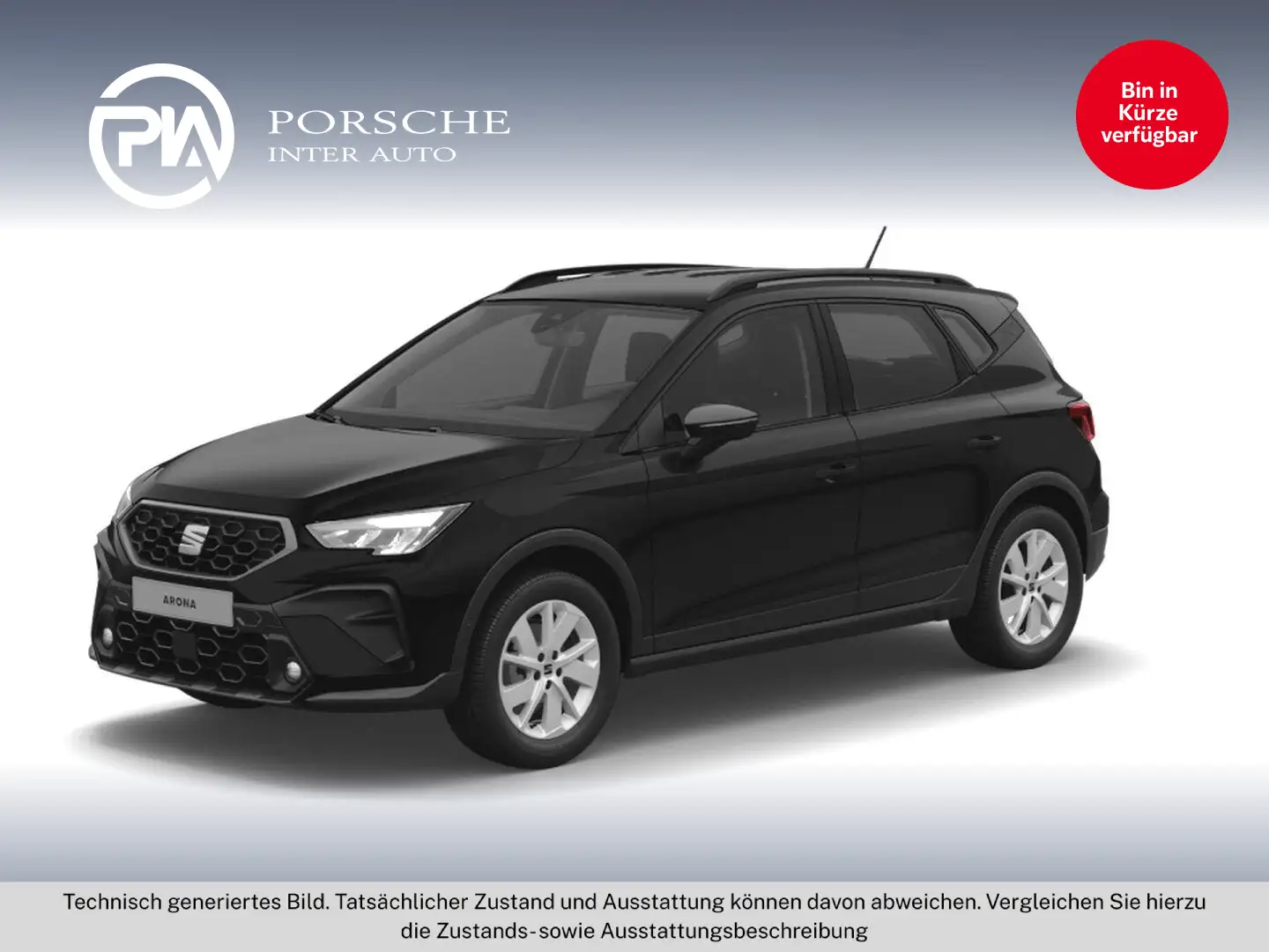 SEAT Arona Reference Edition 1.0 TSI Schwarz - 1