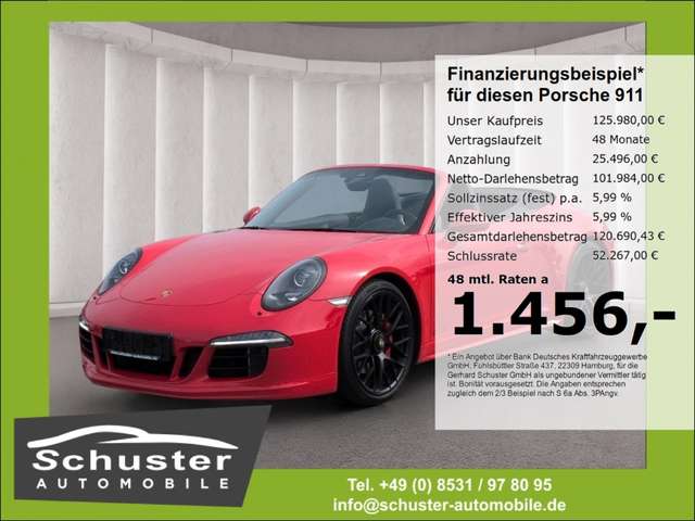 Imagine Porsche 911 Carrera GTS Cabrio 3.8*Navi BOSE R-Kam Tempo
