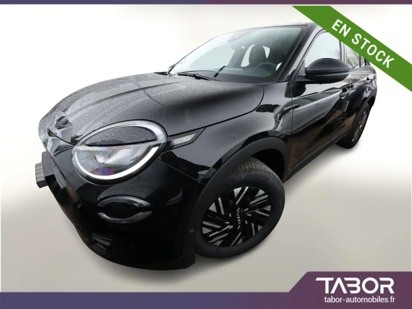 Fiat 600 MHEV 145 LED GPS ACC Cam ADML 2xPDC Noir - 1