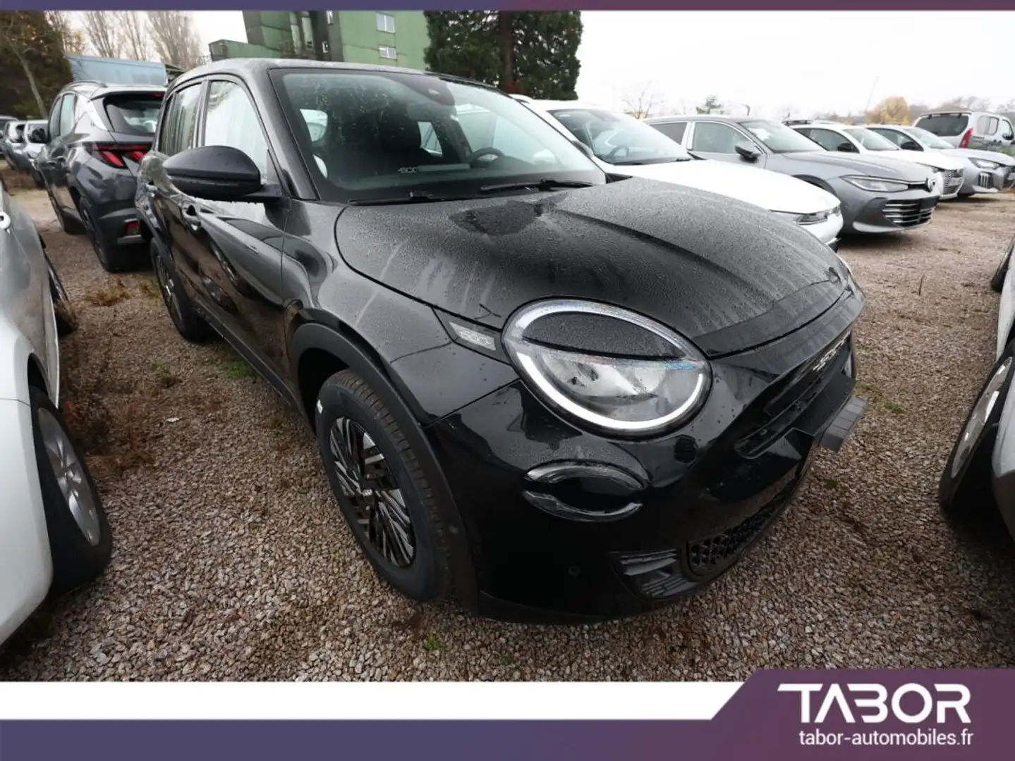 Fiat 600 MHEV 145 LED GPS ACC Cam ADML 2xPDC Noir - 2