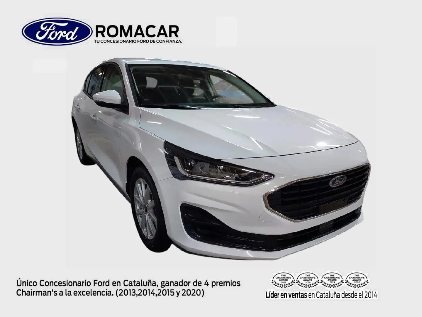 Ford Focus 1.5 Ecoblue Trend+ 120 Aut. Blanco - 1