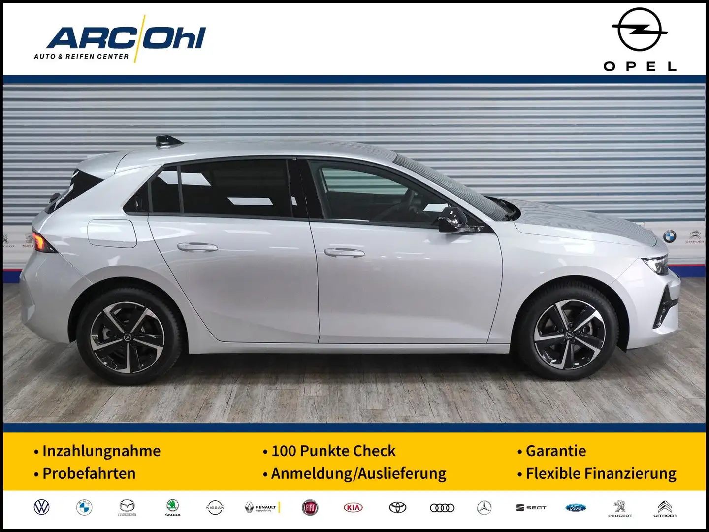 Opel Astra L 1.2 GS *MULTIM./LED/SHZ/PDC/360* Grau - 1