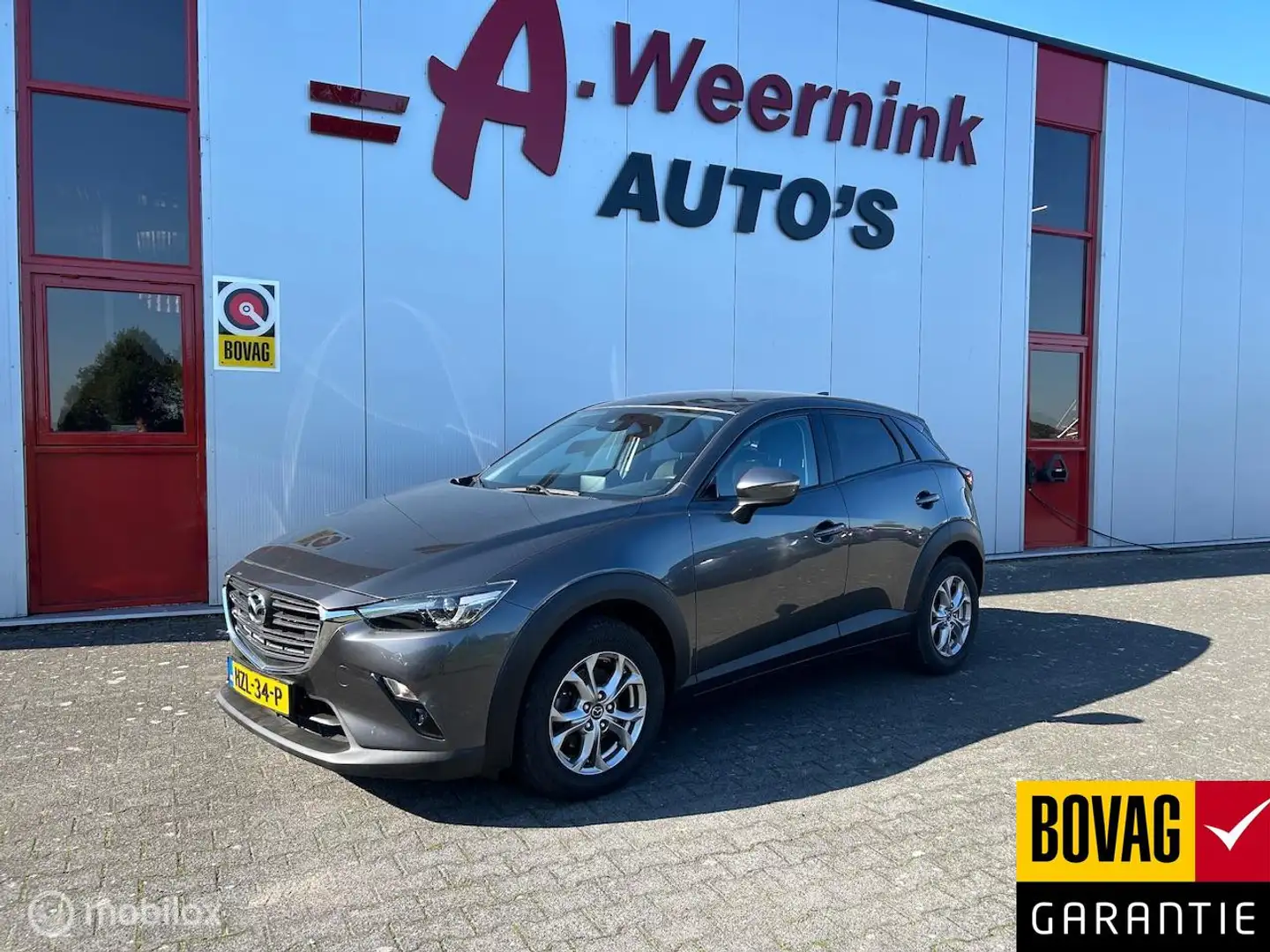 Mazda CX-3 2.0 SkyActiv-G 120 SkyLease Gris - 1