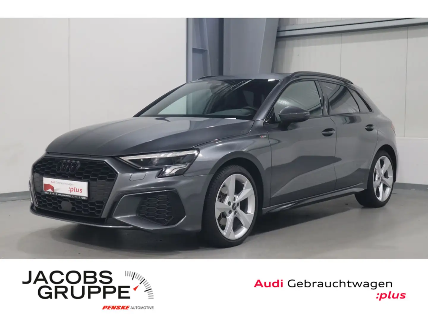 Audi A3 Sportback 35 TFSI S line B&O*LED*AHK * Grigio - 1