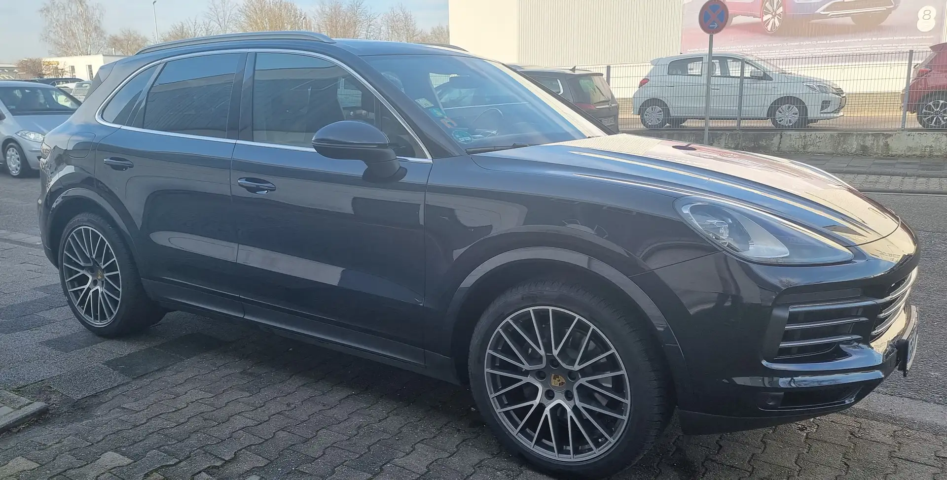 Porsche Cayenne Tiptronic S Panorama 21 Zoll 1. Hand PASM Blau - 1