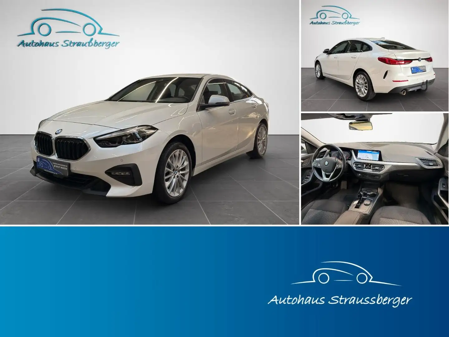BMW Sonstige 218i Advantage AHK SHZ 2-Z Klima HiFi DAB WLAN Weiß - 1