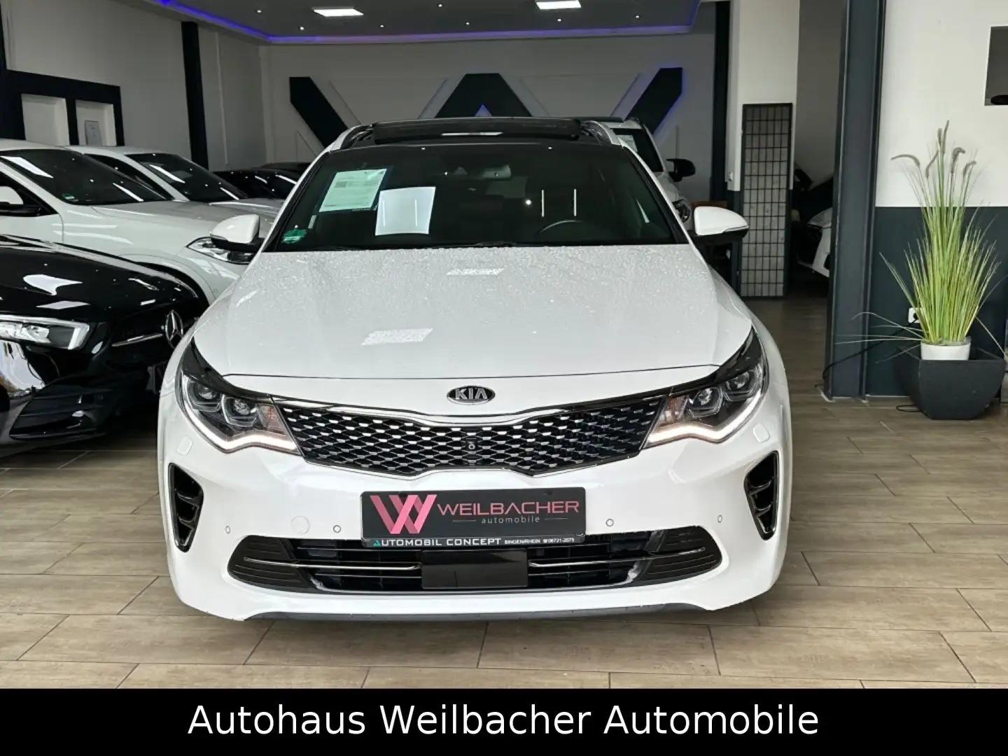 Kia Optima Sportswagon GT * Pano * Leder * VOLL * Weiß - 2