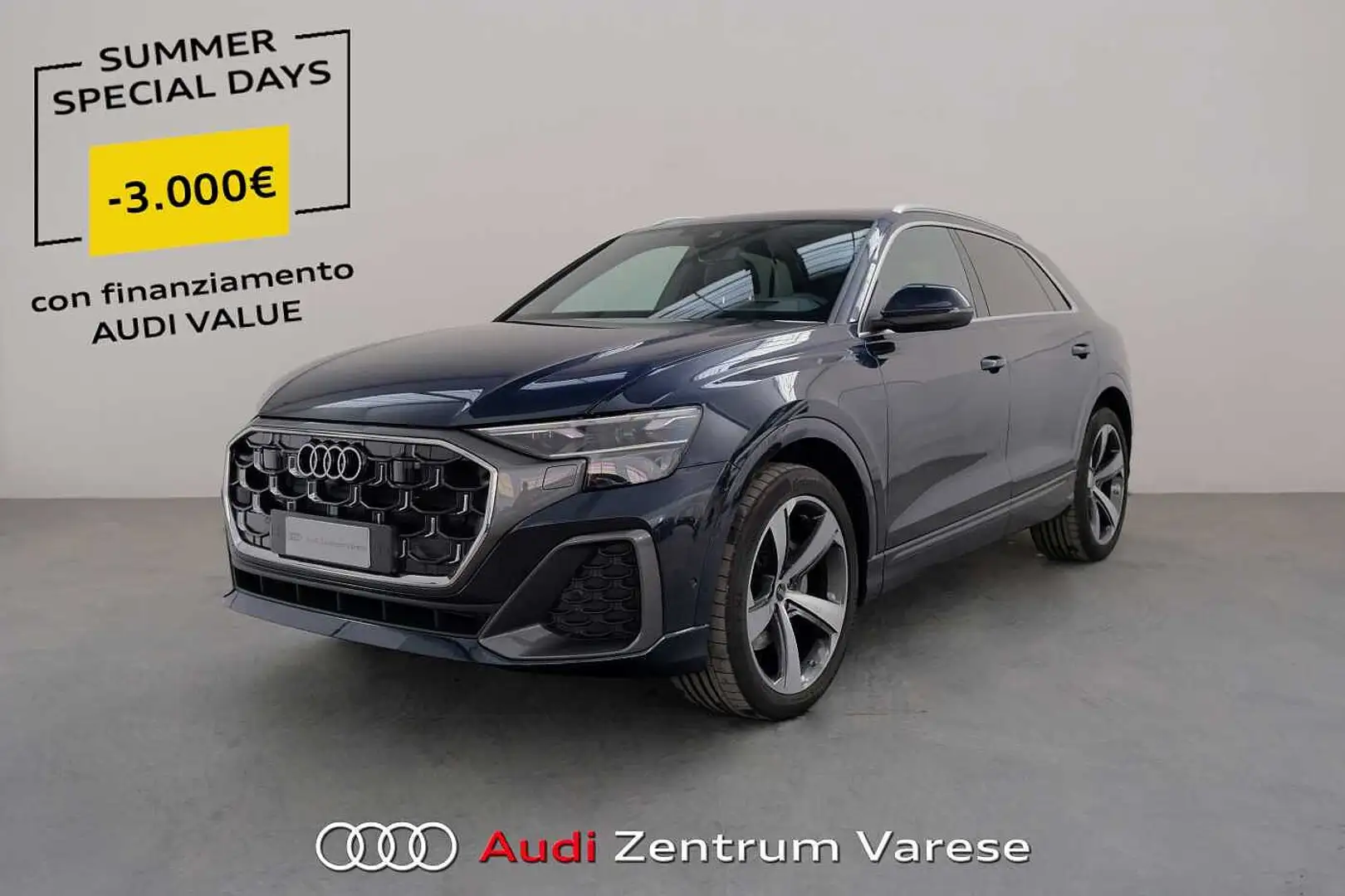 Audi Q8 50 TDI 286CV Quattro Tiptronic Sline MHEV Синій - 1