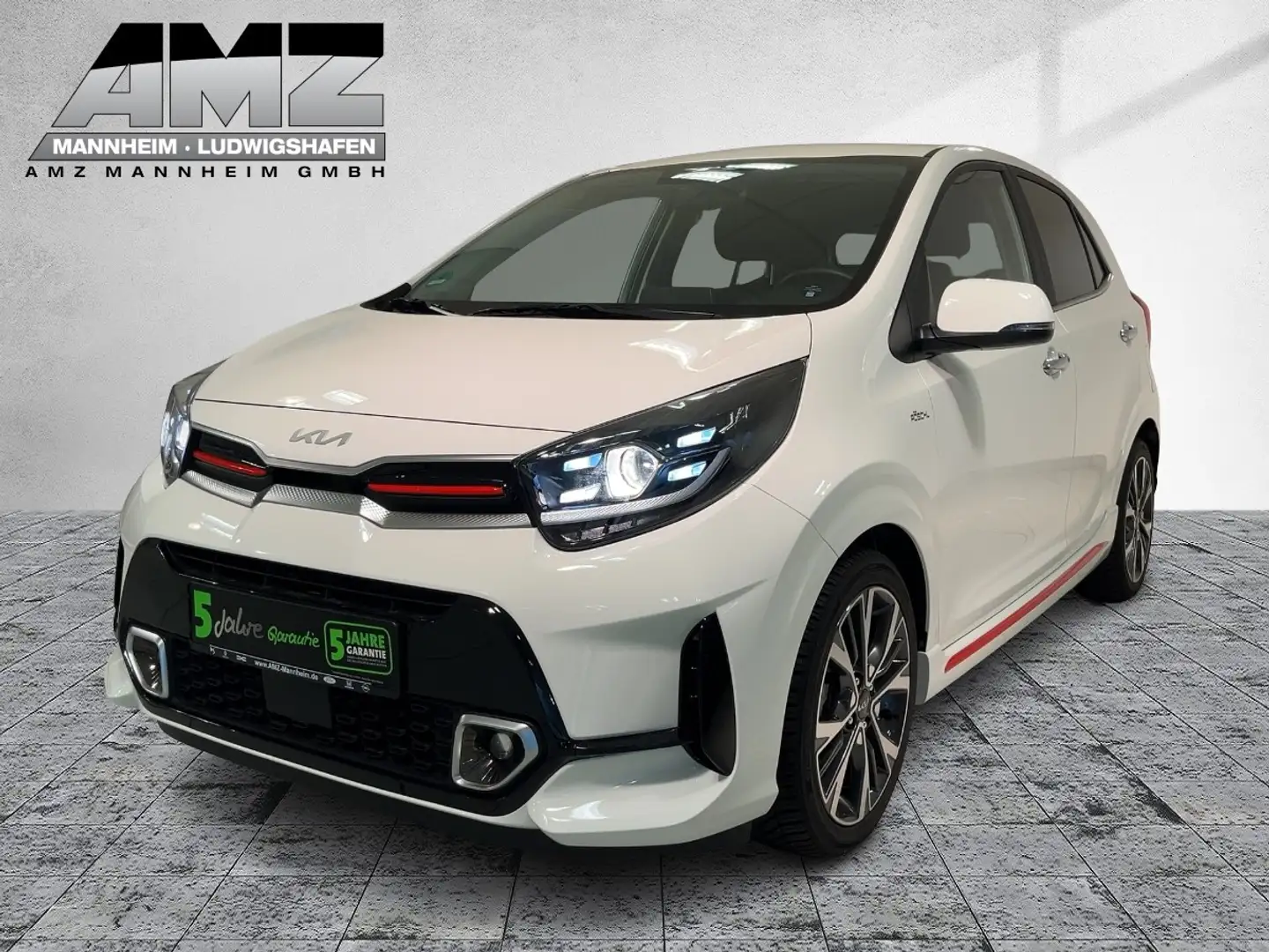 Kia Picanto 1.2 GT-Line Leder*Navi*Sitzheizung*Kamera Bílá - 2