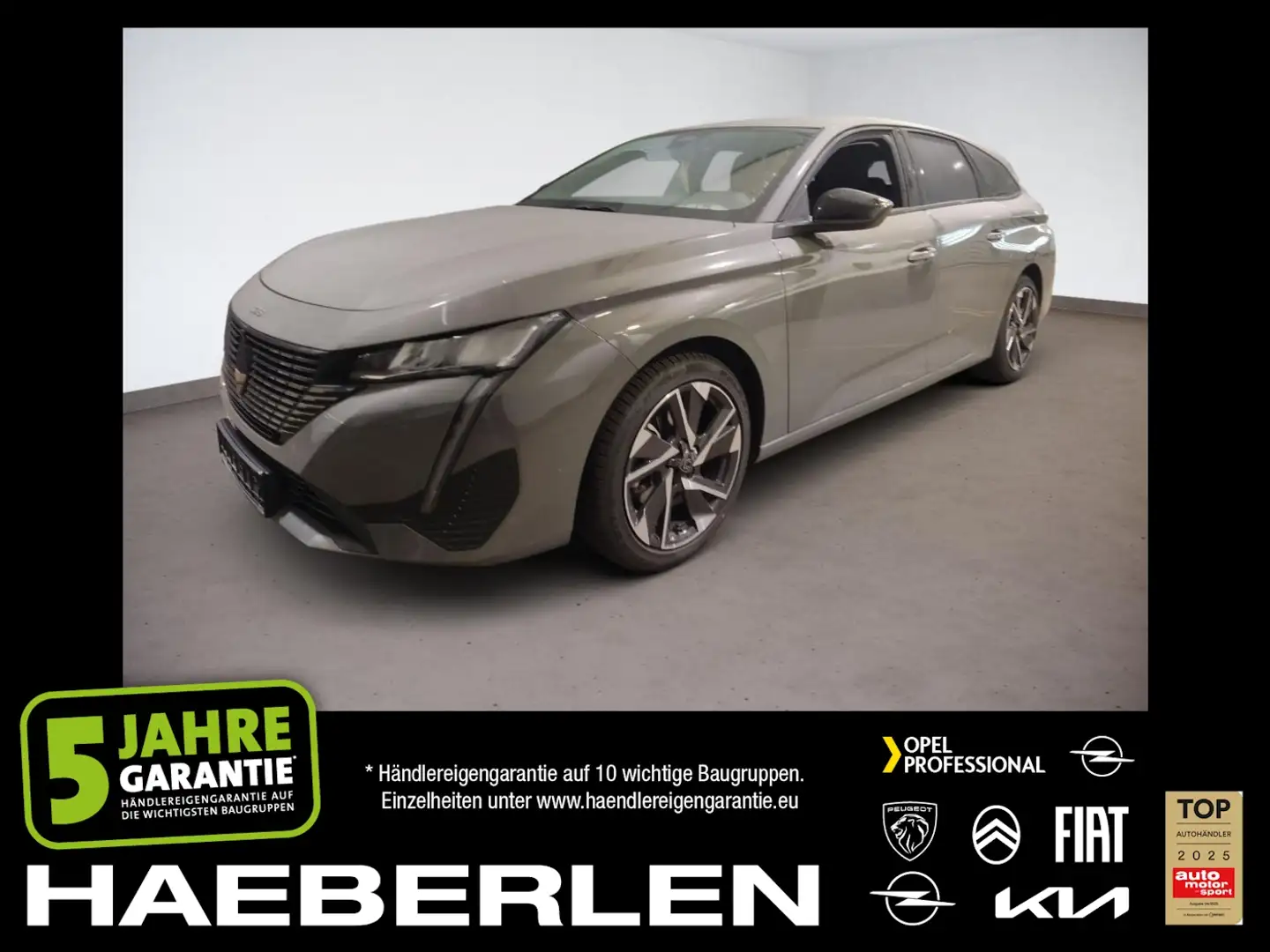 Peugeot 308 1.2 PureTech 130 SW Allure LED+Navi+SHZ+Kam. Grijs - 1