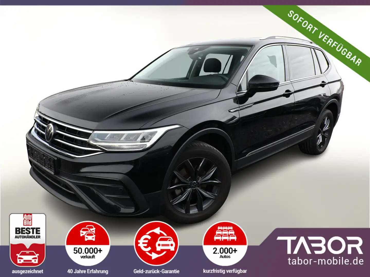 Volkswagen Tiguan Allspace Allspace 1.5 TSI 150 7-S LED Nav AppCo Schwarz - 1