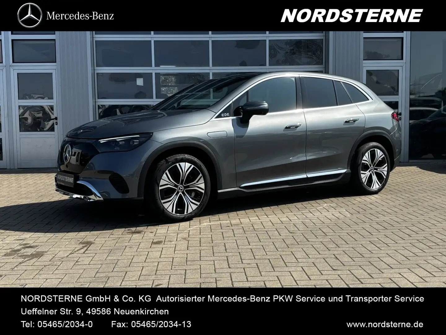 Mercedes-Benz EQE SUV EQE 350+ SUV PANO+MEMORY+360°+BURMESTER+AHK+MBUX Grau - 1
