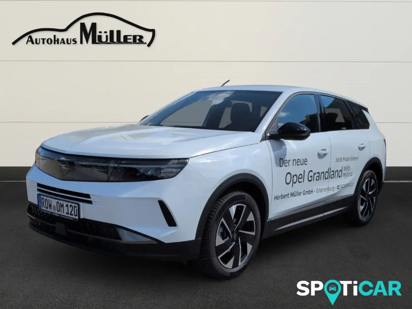 Opel Grandland 1.2 48V Mild- Hybrid SHZ LED ACC Apple CarPlay An Weiß - 1