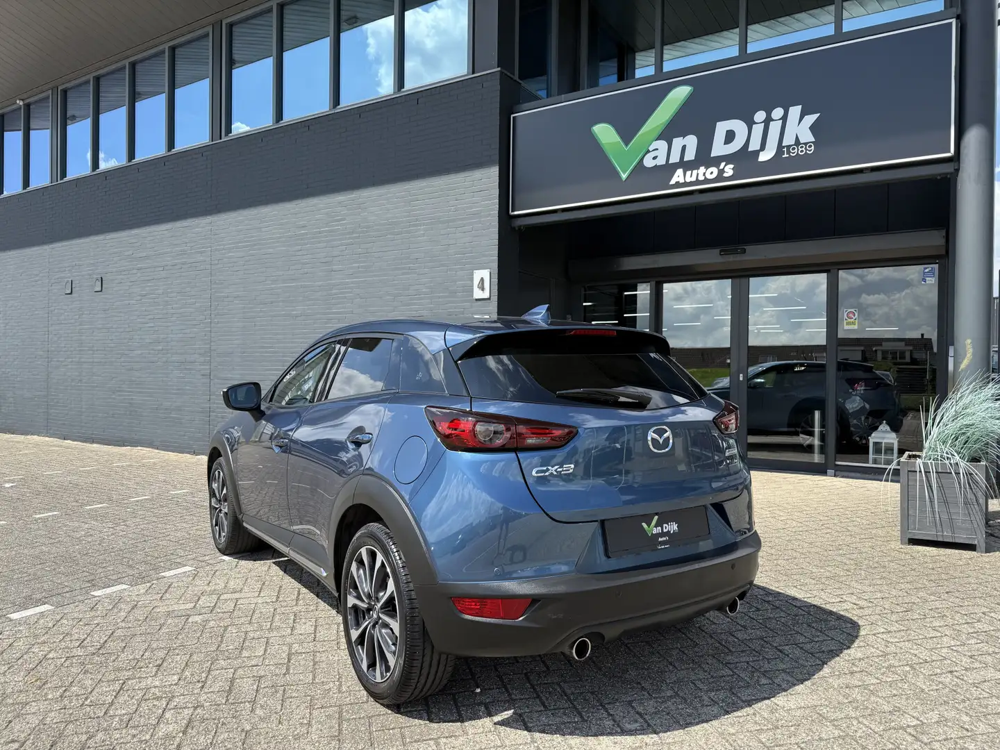 Mazda CX-3 2.0 Autom.GT-M Navi Camera Blauw - 2