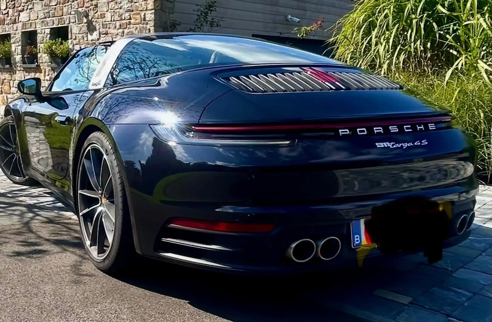 Porsche Targa 911 Carrera 4S Targa 3.0 Turbo PDK Schwarz - 1