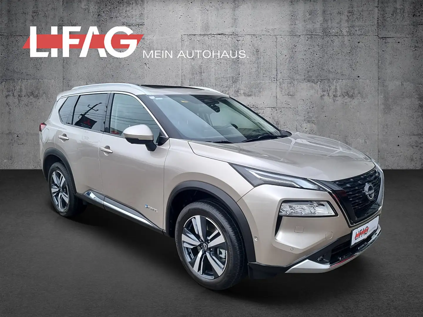 Nissan X-Trail 1,5 VC-T e-Power 4x4 Allrad Tekna+ *7 Sitze* *a... Beige - 1