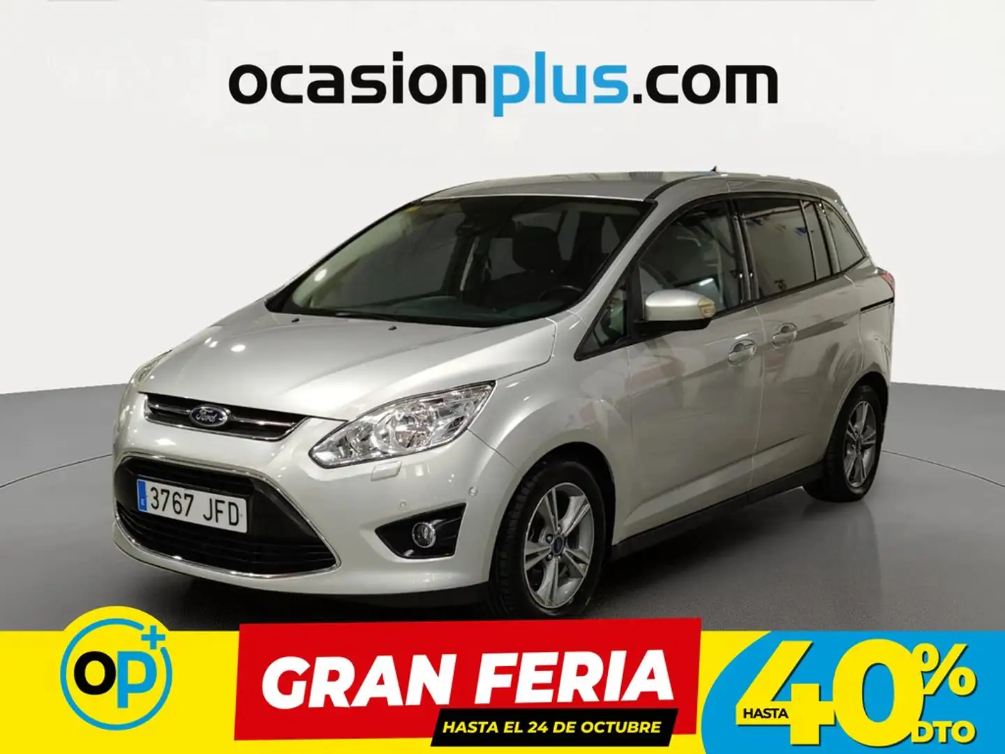 Ford Grand C-Max 1.0 Ecoboost Auto-S&S Trend 125 Gris - 1