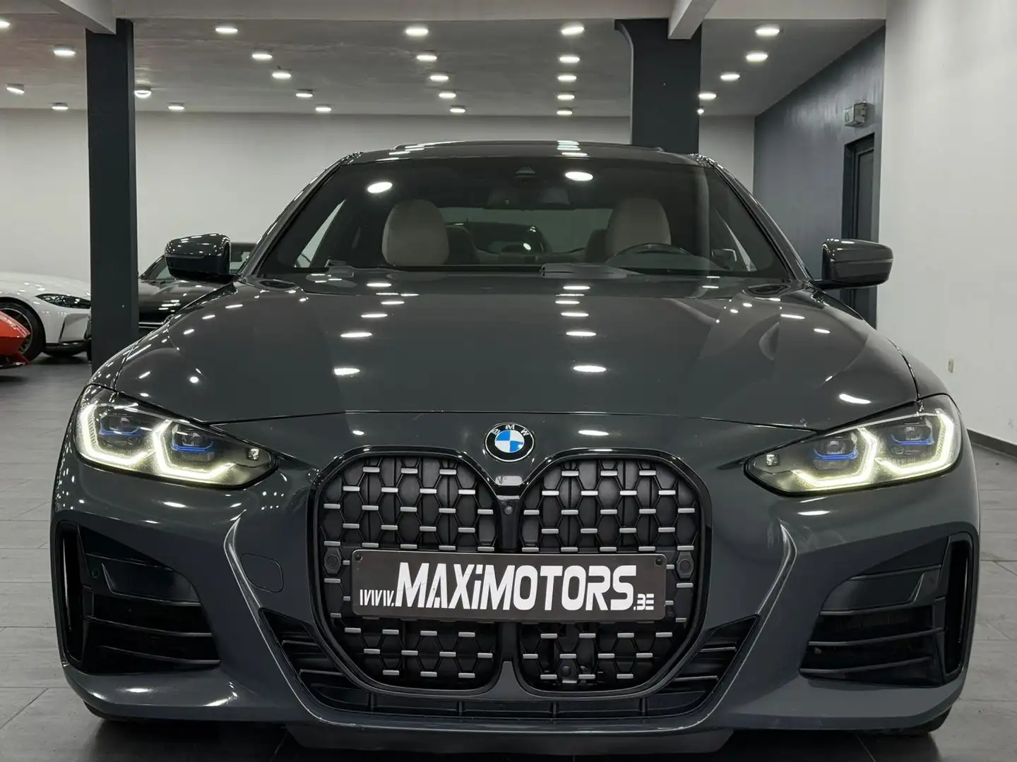 BMW 440 M440i X-Drive Full Option Belgian 1hand Carpass Gris - 2