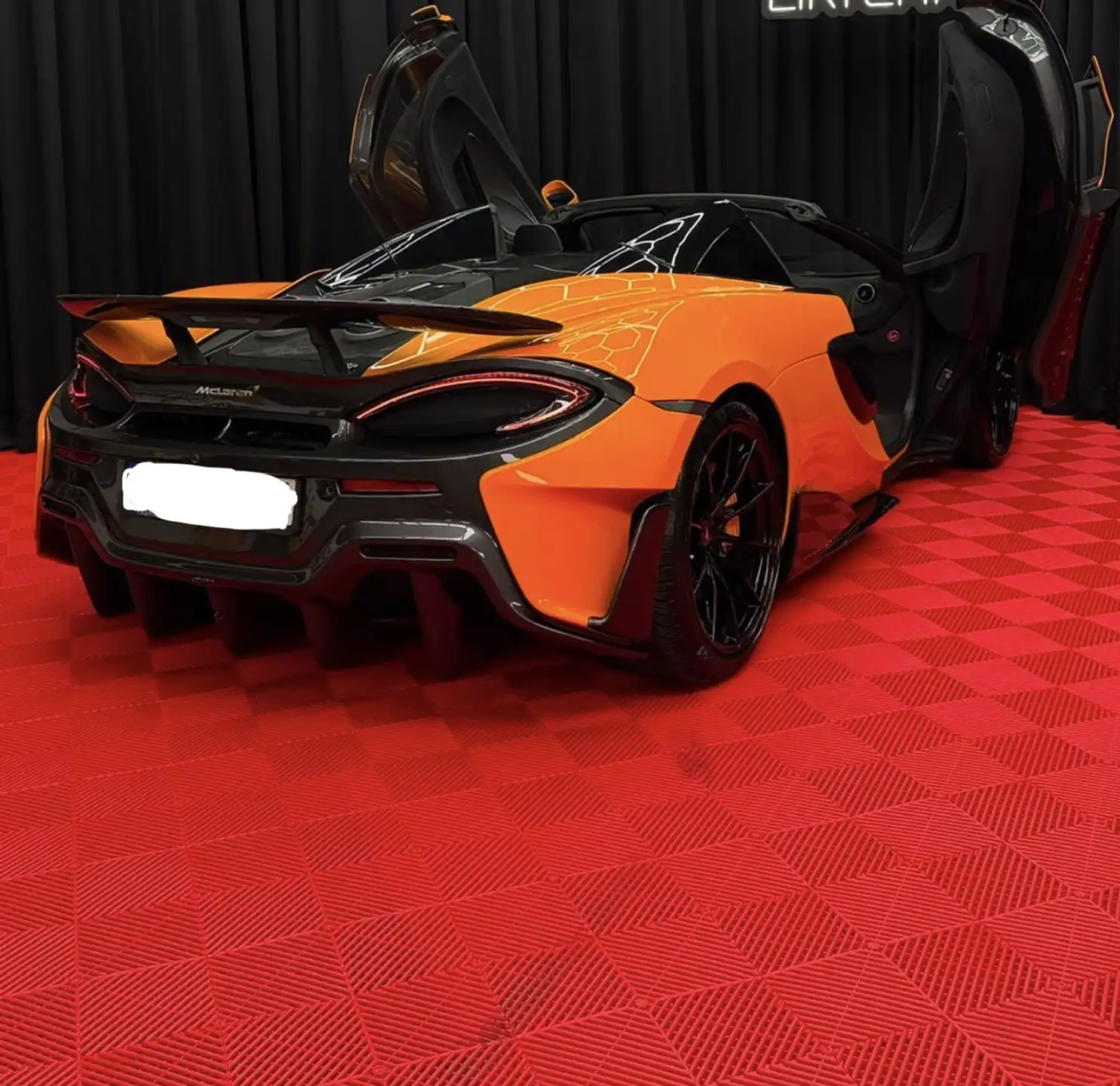맥라렌 600LT Spider 2019 오렌지 사진 3