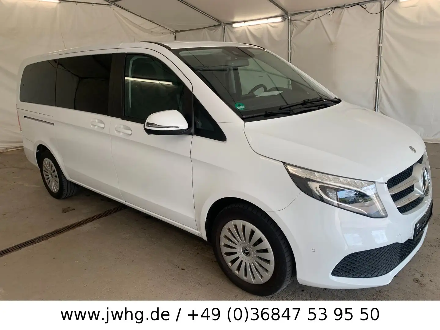 Mercedes-Benz V 220 V220 Lang Facelift ILS Navi Distr Kam StndHz DAB Weiß - 2