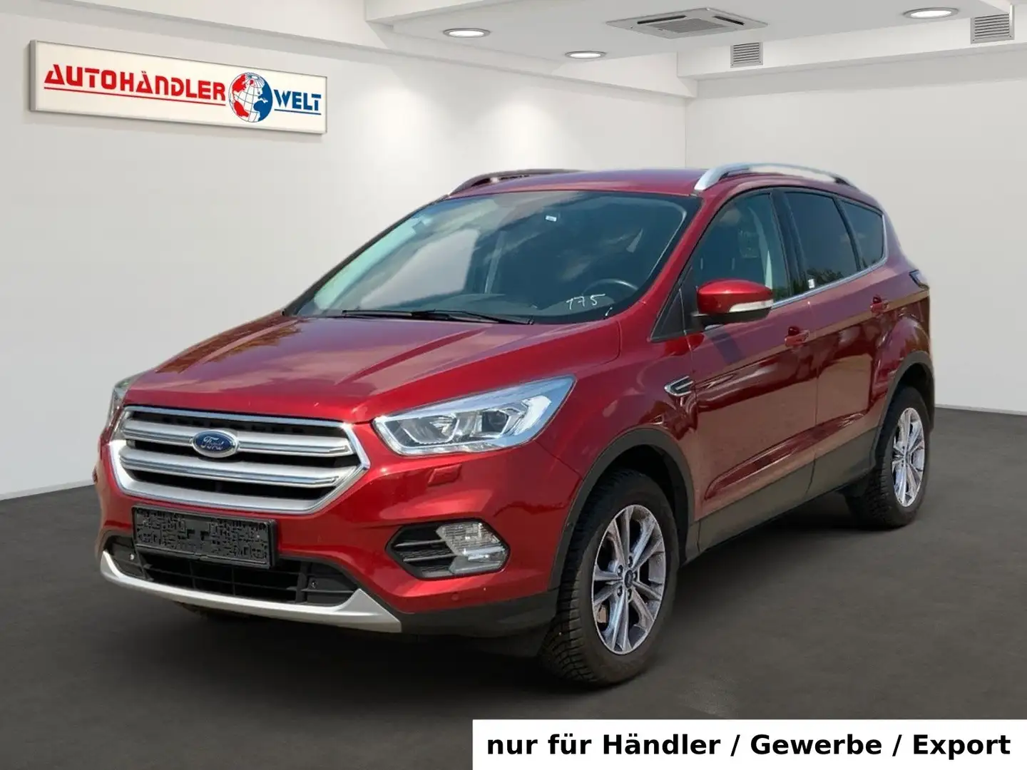 Ford Kuga 1.5 T AAC Sync T-Leder Nav SHZ Parklenk Rouge - 1