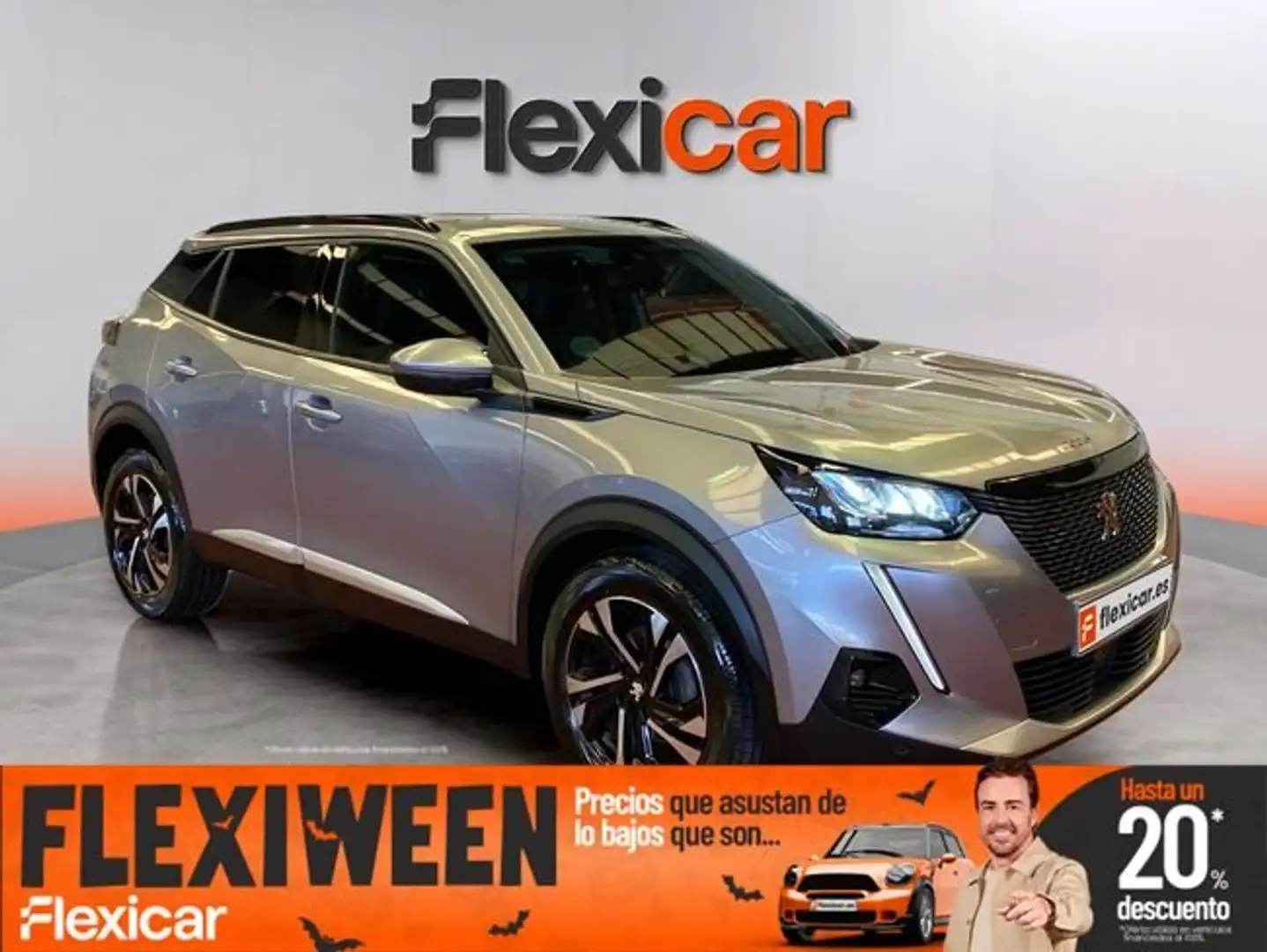 Peugeot 2008 1.2 PureTech S&S Active Pack 100 Gris - 1