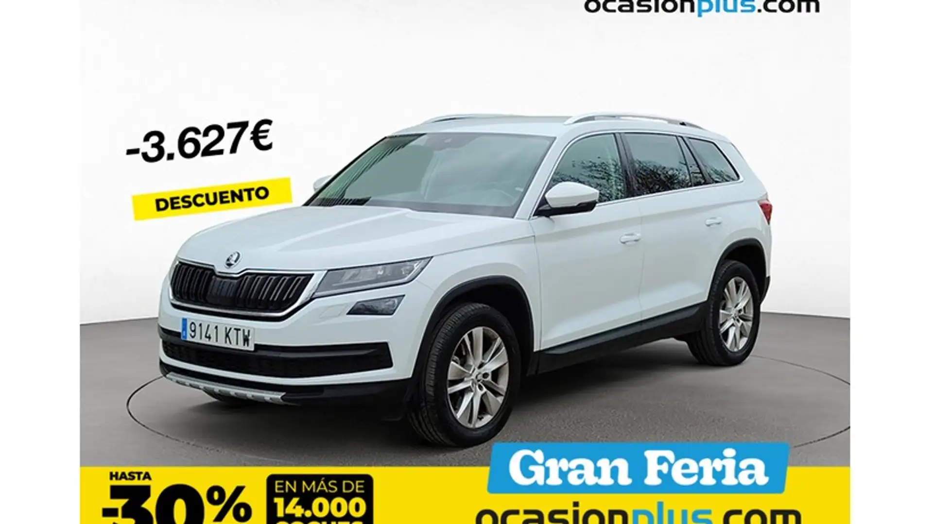 Skoda Kodiaq 2.0 TSI Style 4x4 DSG 140kW Blanc - 1