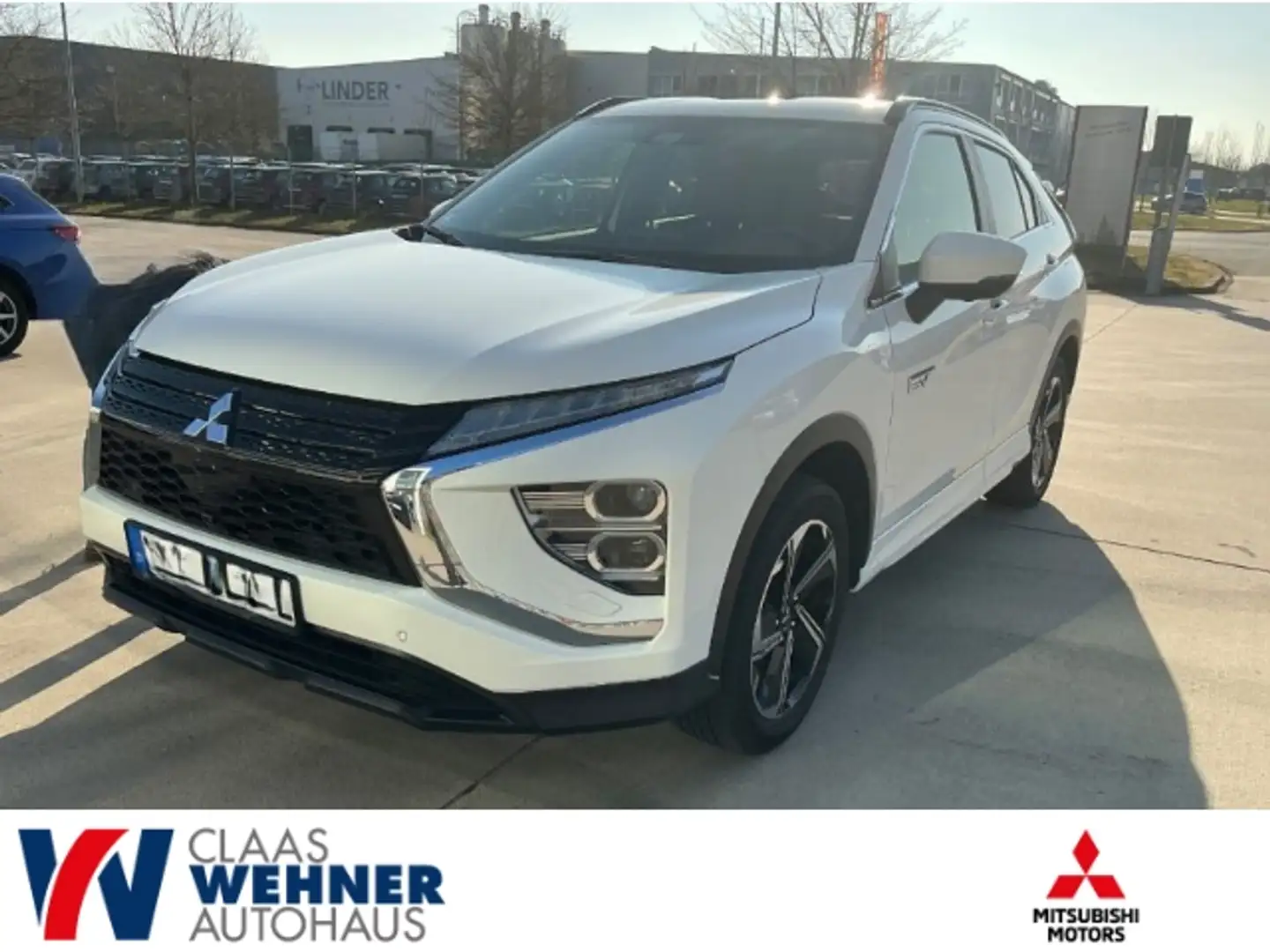 Mitsubishi Eclipse Cross Plus Select Black Hybrid 4WD 2.4 MIVEC PHEV LED Ta Weiß - 1