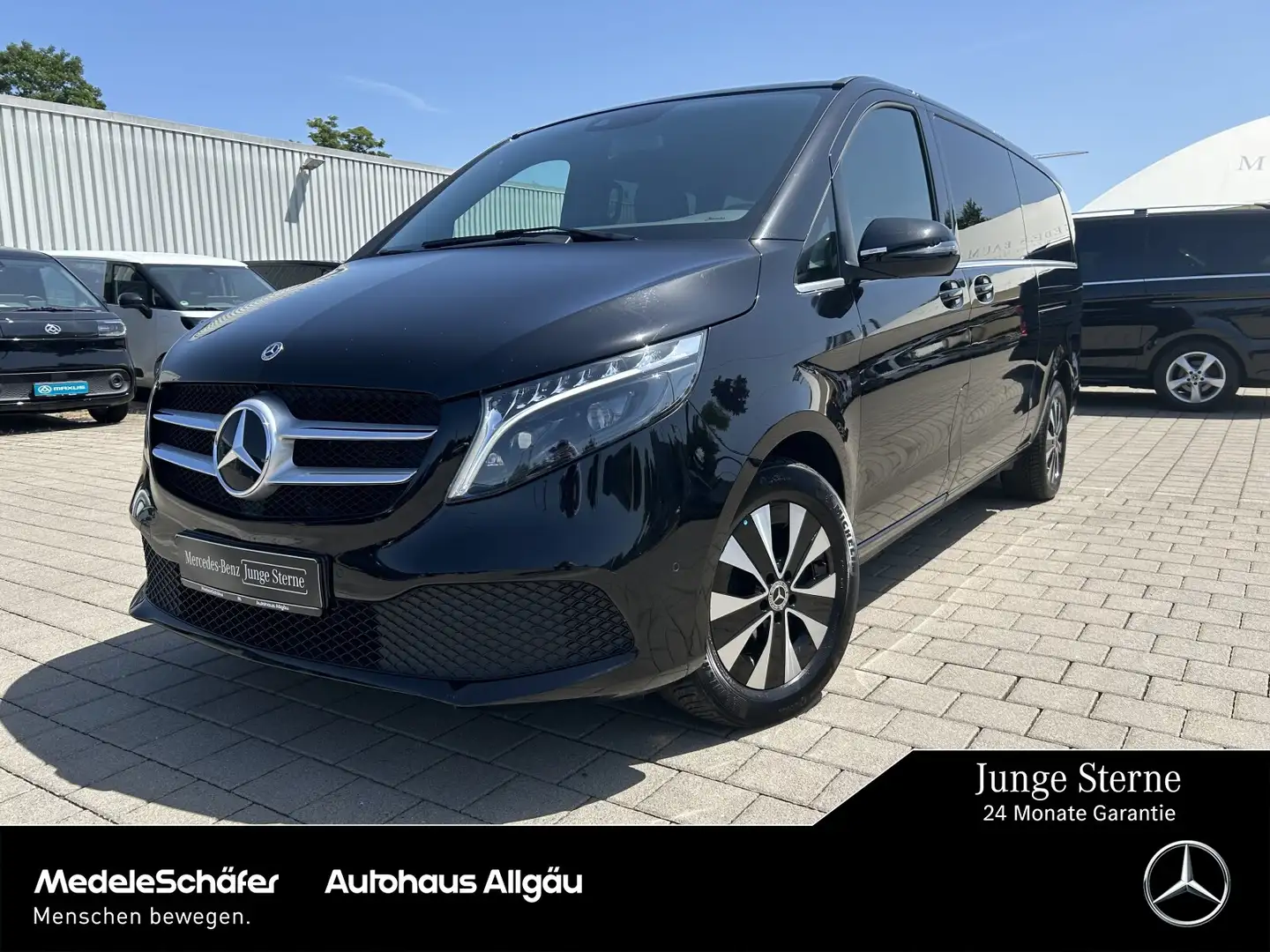 Mercedes-Benz V 300 V 300d 4MATIC AVANTGARDE XL LED EL.TÜREN 8 SITZE Noir - 1