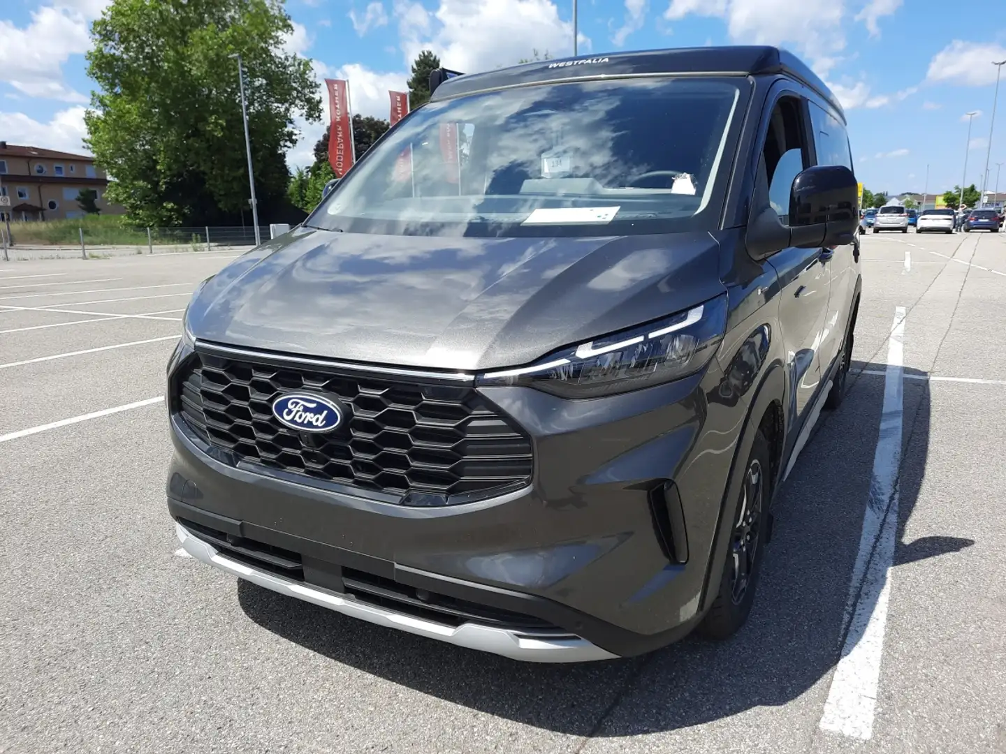 Ford Tourneo Custom Nugget Active 2.0 EcoBlue 320L1 Gris - 2