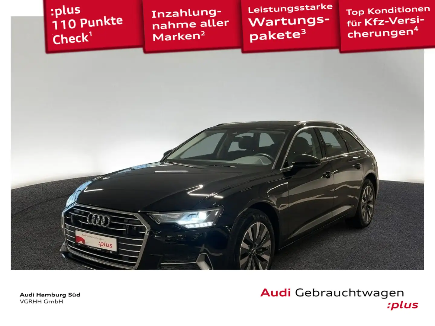 Audi A6 40 TDI sport S tronic Navi Kamera Sitzh Schwarz - 1