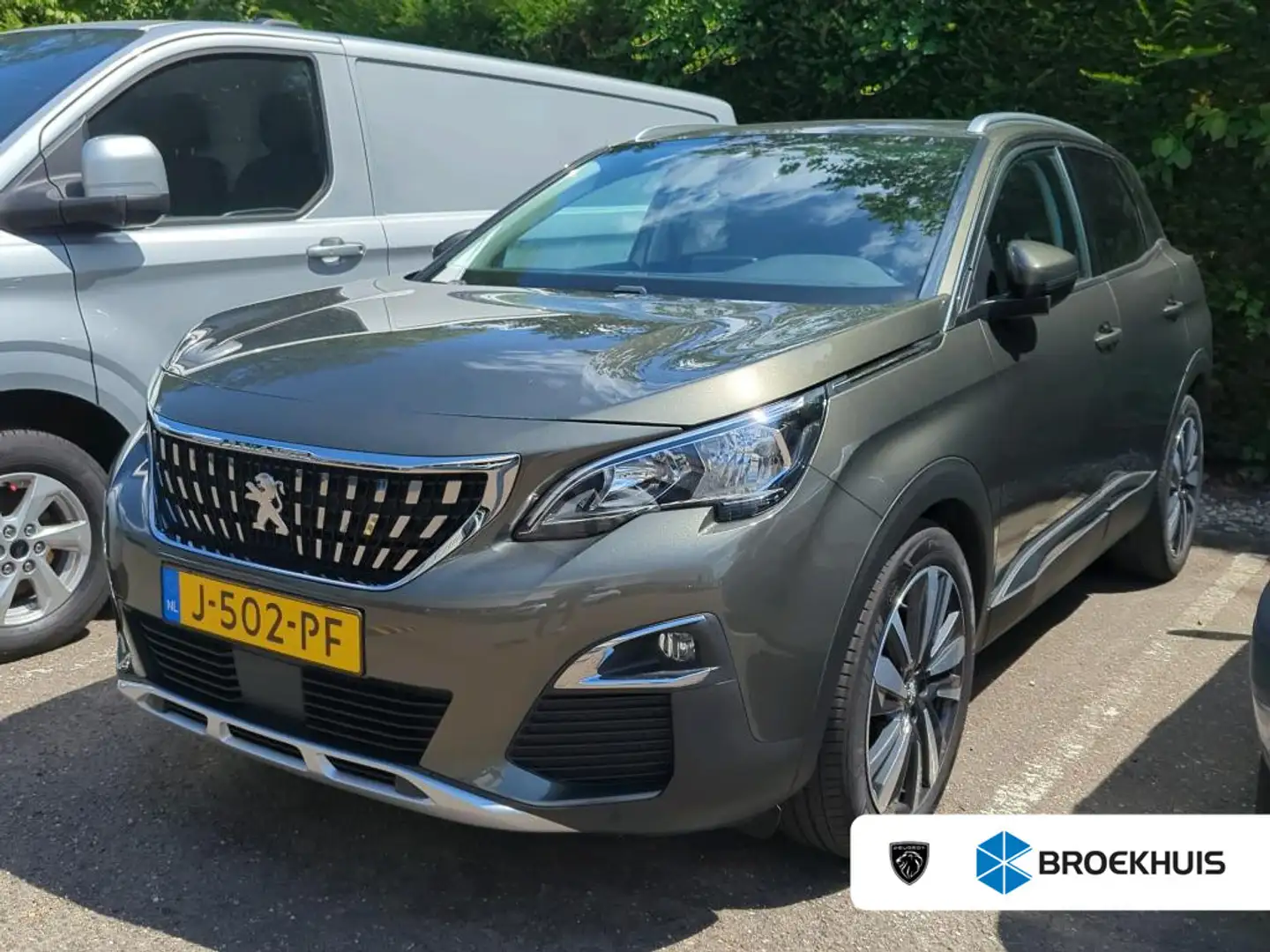 Peugeot 3008 1.2 PureTech Allure | Navigatie | Panorama/schuifd Grijs - 1