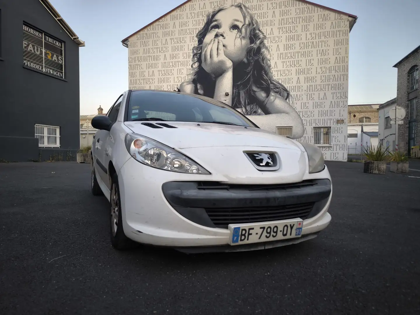 Peugeot 206 206 1.4 HDi Pack Nav Blanc - 2