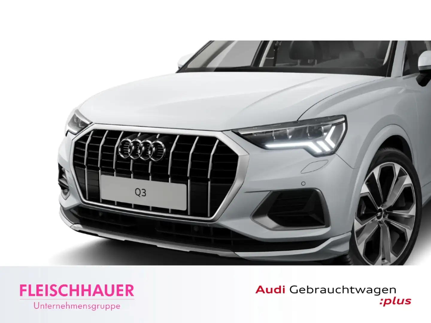 Audi Q3 35 TDI advanced 2.0 AHK+Navi+VC+Matrix+App+ACC+Sou Weiß - 2