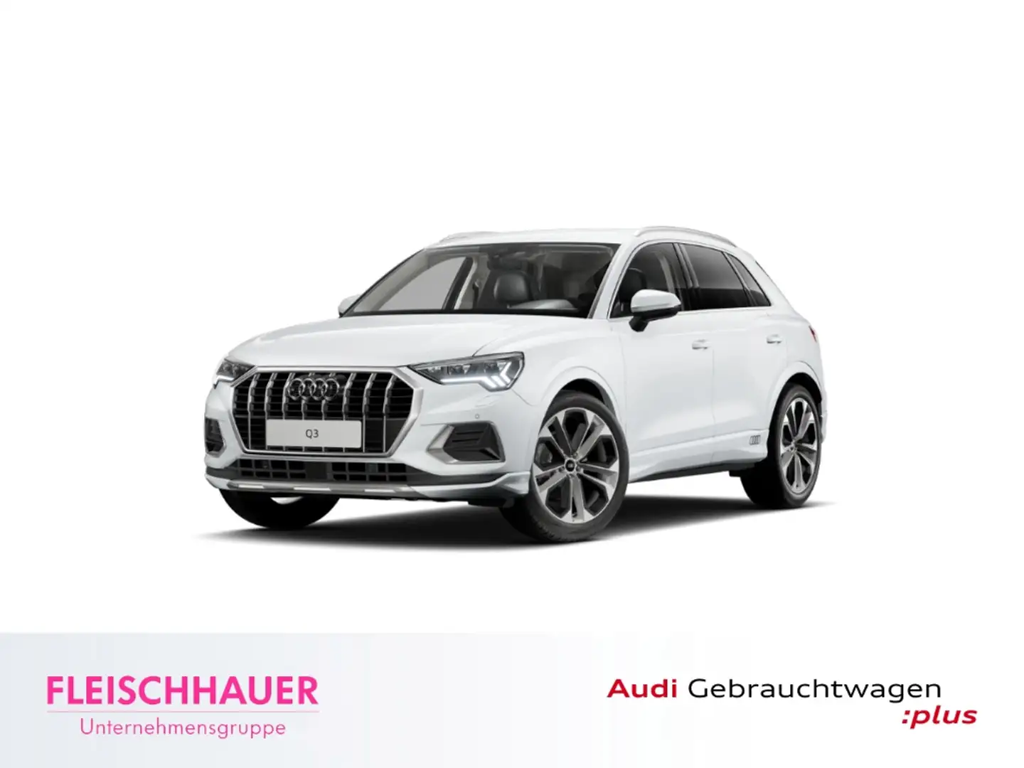 Audi Q3 35 TDI advanced 2.0 AHK+Navi+VC+Matrix+App+ACC+Sou Weiß - 1