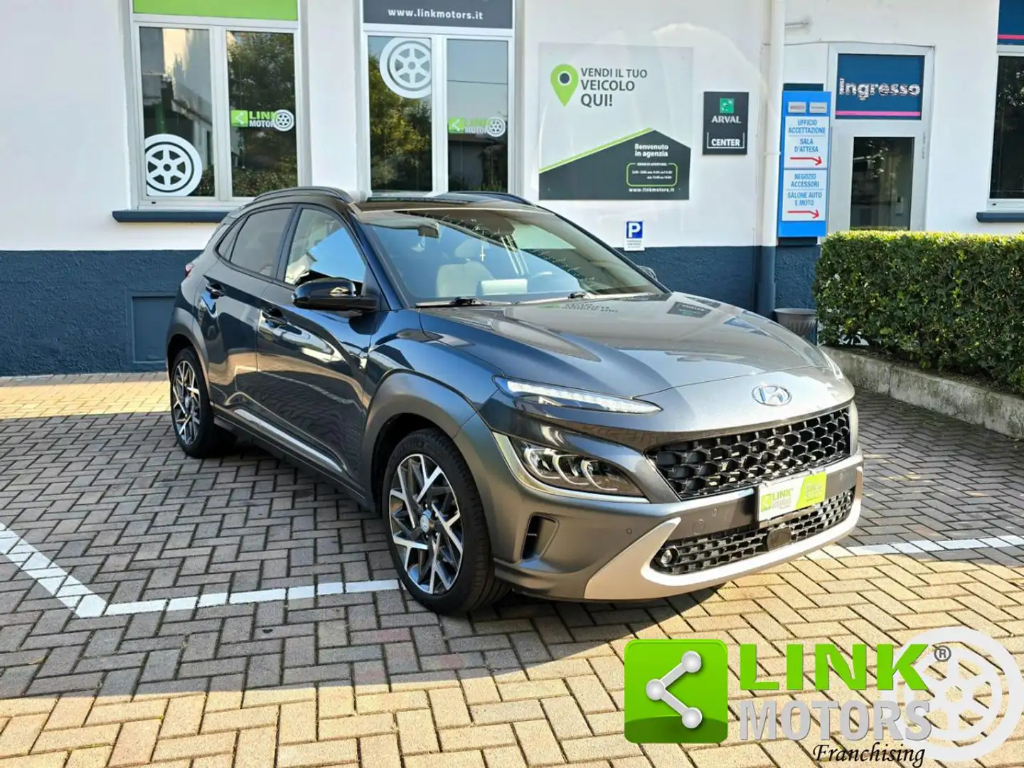 Hyundai KONA HEV 1.6 DCT XPrime Grigio - 1