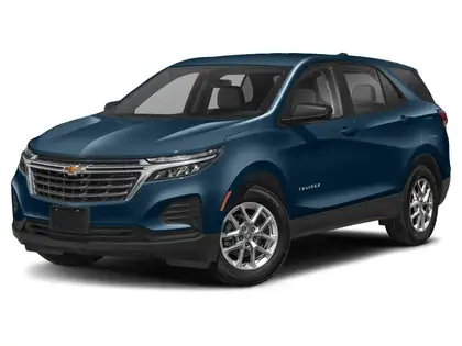 Blue 2023 Chevrolet Equinox RS with 1RS AWD SUV / Crossover Four-Wheel Drive 6-Speed Automatic