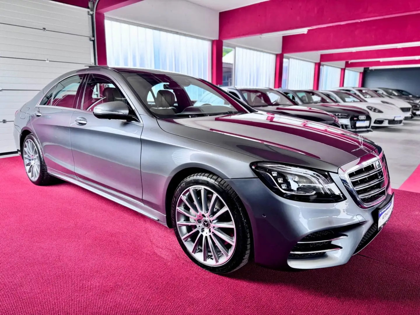 Mercedes-Benz S 350 d 4Matic AMG Line Pano Distronic 360°LED 20 Gris - 2