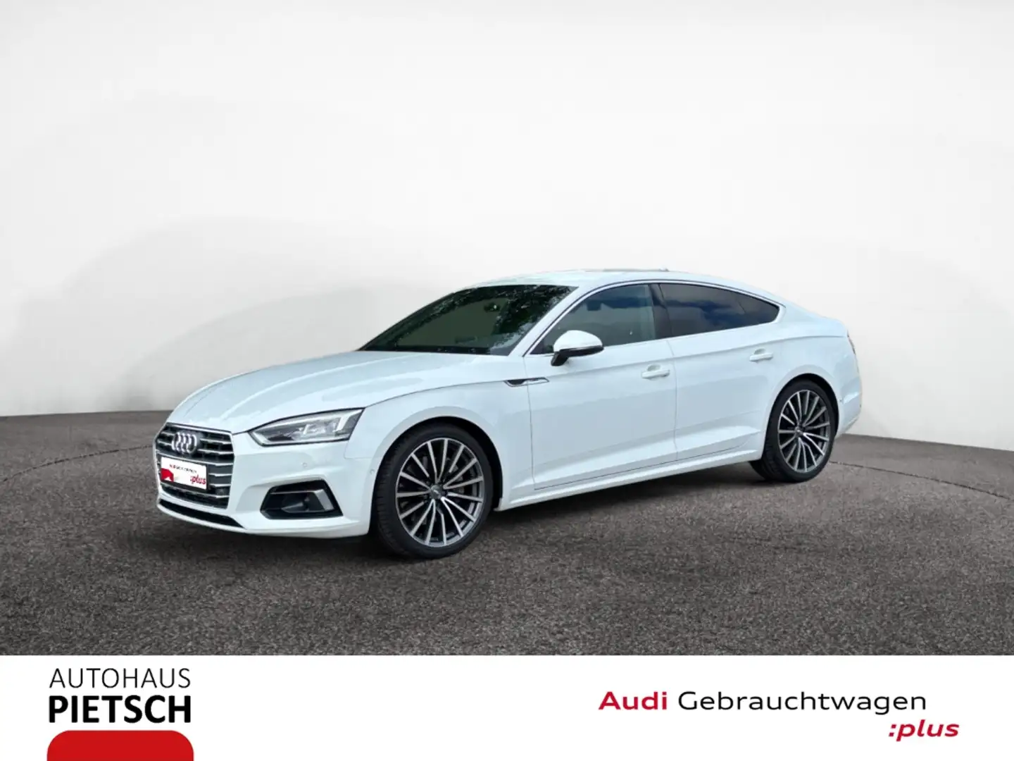 Audi A5 Sportback 2.0 TFSI sport Navi Leder VC LED ACC Blanco - 1