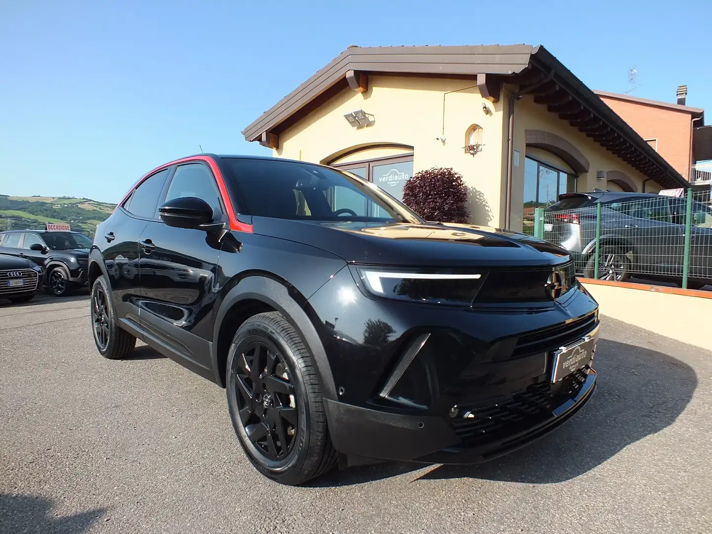Opel Mokka TURBO 130 CV GS LINE-RETROCAM.-UNIPROPRIETARIO. Zwart - 1