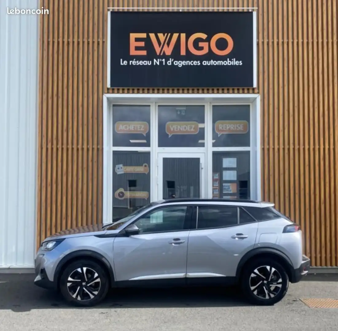 Peugeot 2008 130Cv ALLURE BUSINESS SUIVI COMPLET %2B COURROIE D Szürke - 1