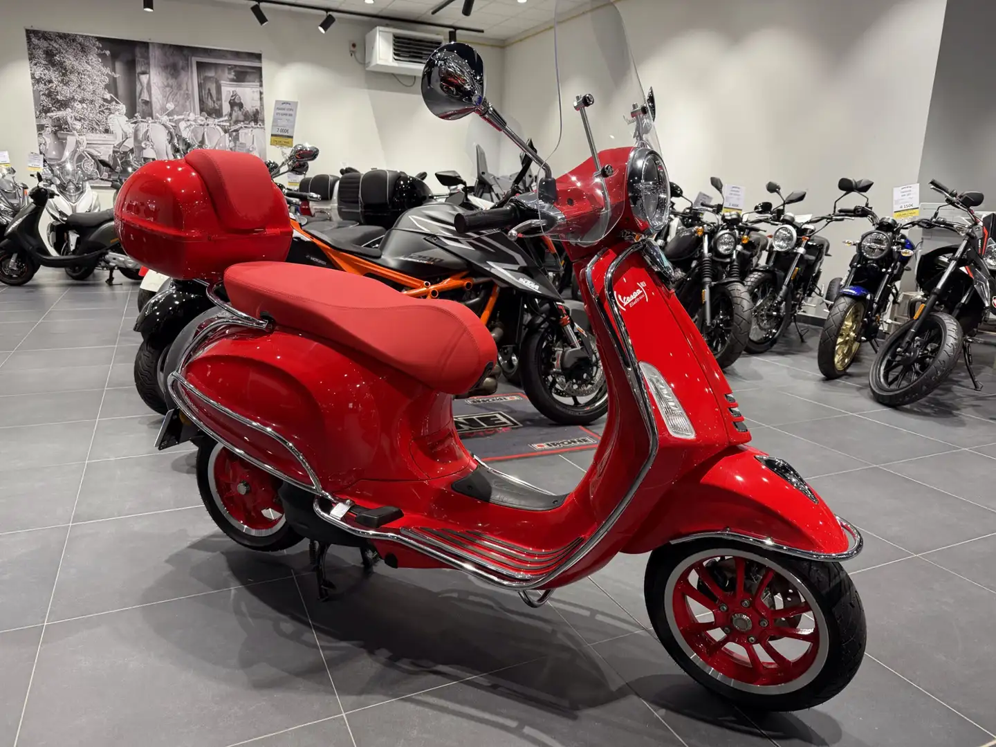 Vespa Elettrica 70 km/h Rosso - 2