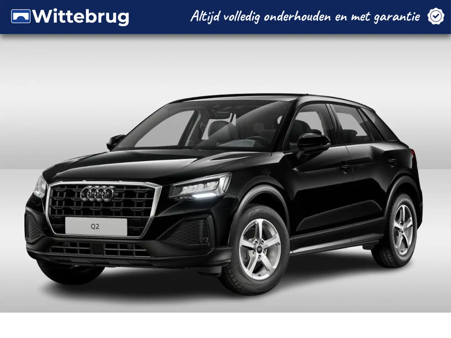Audi Q2 30 TFSI 110pk 6-bak Pro Line Zwart - 1