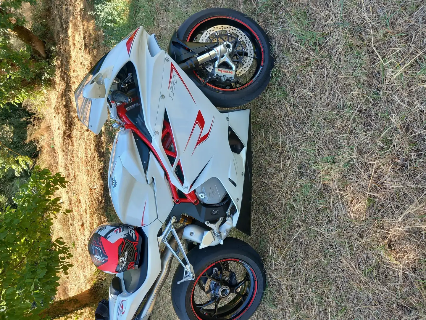 MV Agusta F4 1000 R Blanc - 1