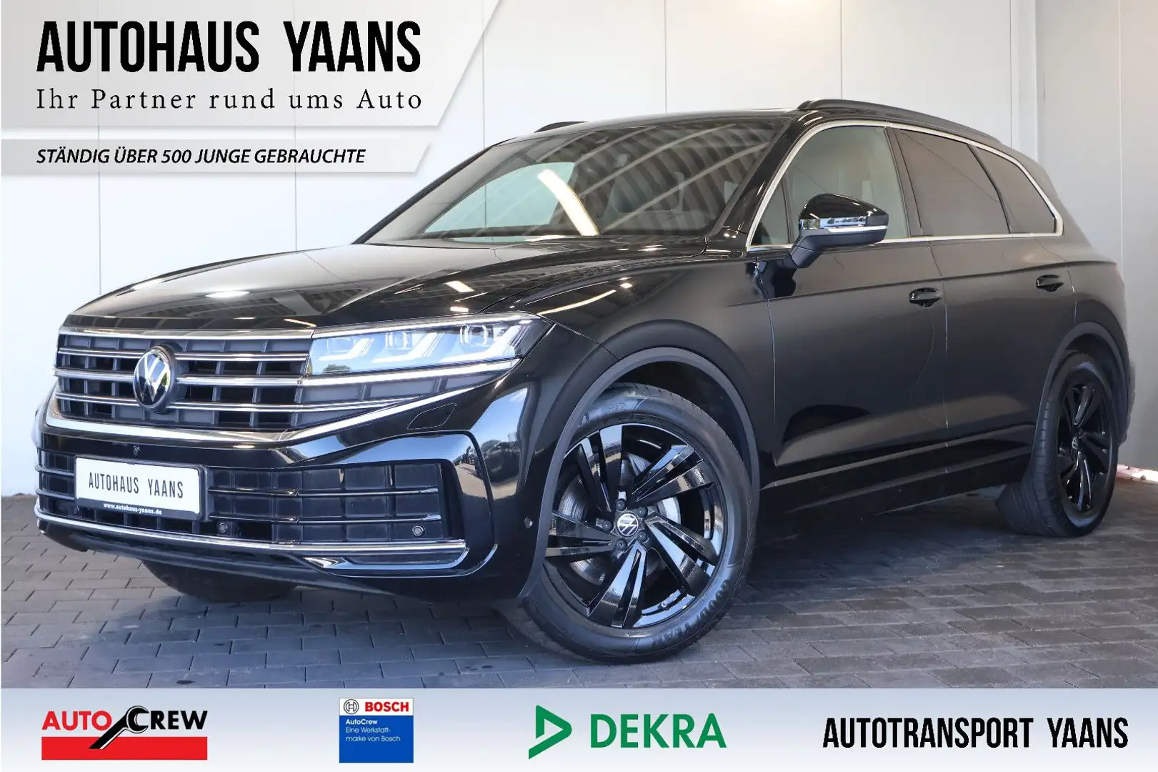 Volkswagen Touareg 3.0 TDI 4M Eleg. LUFT+HUD+AID+PANO+AHK Чёрный - 1